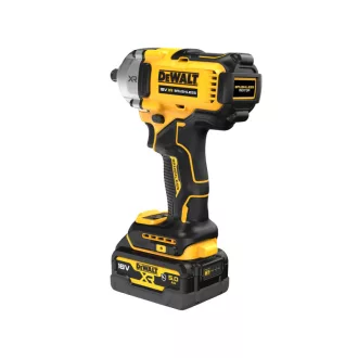  Șofer cu impact DEWALT 18 V fără perie de cărbune (2 x 5,0 Ah baterie + încărcător + capac) DCF891P2G