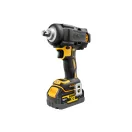 Șofer cu impact DEWALT 18 V fără perie de cărbune (2 x 5,0 Ah baterie + încărcător + capac) DCF891P2G