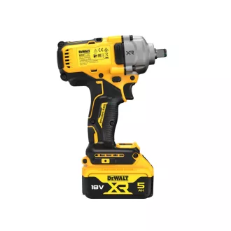   Șofer cu impact DEWALT 18 V fără perie de cărbune (2 x 5,0 Ah baterie + încărcător + TSTAK) DCF891P2T