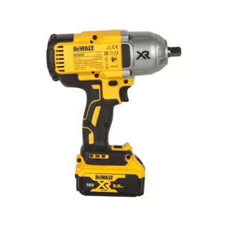   Șofer cu impact DEWALT 18 V fără perie de cărbune (2 x 5,0 Ah baterie + încărcător) DCF899P2