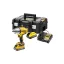 DEWALT Șurubelniță cu impact pe baterie 18 V fără perii de carbon 1/2" 1396/1898 Nm (2 x 5,0 Ah baterie+încărcător+TSTAK)