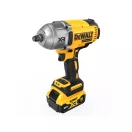 Șofer cu impact DEWALT 18 V fără perie de cărbune 1/2" 1396/1898 Nm (2 x 5,0 Ah baterie + încărcător + TST
