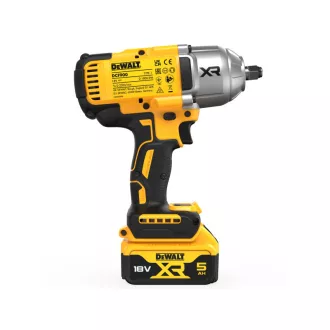   Șofer cu impact DEWALT 18 V fără perie de cărbune 1/2" 1396/1898 Nm (2 x 5,0 Ah baterie + încărcător + TST