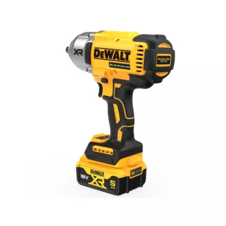   Șofer cu impact DEWALT 18 V fără perie de cărbune 1/2" 1396/1898 Nm (2 x 5,0 Ah baterie + încărcător + TST