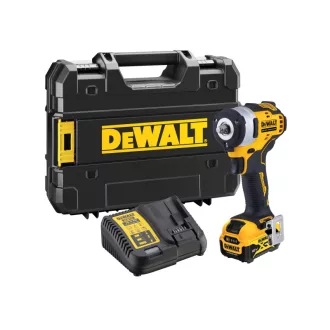   DEWALT șofer cu impact fără fir 12 V (1 x 5,0 Ah baterie + încărcător) DCF903P1