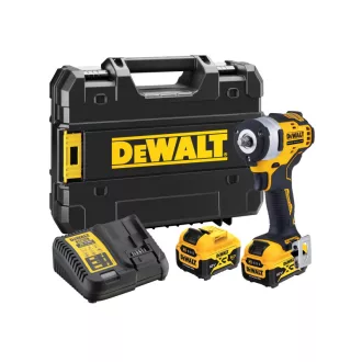   DEWALT șofer cu impact fără fir 12 V (2 x 5,0 Ah baterie + încărcător) DCF903P2