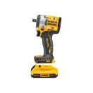 DEWALT șofer cu impact fără fir 18 V (2 x 2,0 Ah baterie + încărcător + TSTAK) DCF921D2T