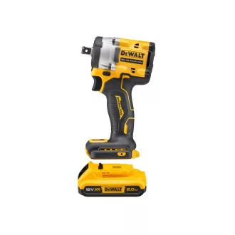   DEWALT șofer cu impact fără fir 18 V (2 x 2,0 Ah baterie + încărcător + TSTAK) DCF921D2T