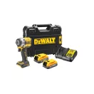 DEWALT șofer cu impact fără fir 18 V (2 x 1,7 Ah baterie + încărcător + TSTAK) DCF921E2T