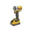 DEWALT Șurubelniță cu percuție pe baterie 18 V 1/2" 406 Nm (2 x 5,0 Ah Power Stack baterie + încărcător + TSTAK)