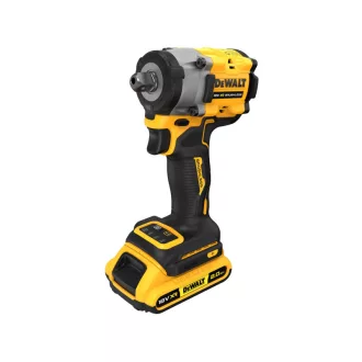   DEWALT Șurubelniță cu impact cu acumulator, 18 V, 1/2", 406 Nm (2 x acumulatori 2,0 Ah + încărcător + TSTAK) DCF922D2T