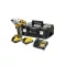 DEWALT Șurubelniță cu impact pe baterie 18 V 1/2" 1626/2372 Nm (2 x 5,0 acumulator + încărcător) în cutie TSTAK