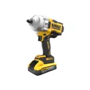 DEWALT Șurubelniță cu impact pe baterie 18 V 1/2" 1626/2372 Nm (2 x 5,0 acumulator + încărcător) în cutie TSTAK