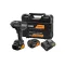 DEWALT/McLaren Șurubelniță cu impact pe acumulator 1/2" 18 V (2 x acumulator 5,0 Ah + încărcător + TSTAK) 1989 Nm