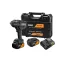 DEWALT/McLaren Șurubelniță cu impact pe acumulator 1/2" 18 V (2 x acumulator 5,0 Ah + încărcător + TSTAK) 1989 Nm