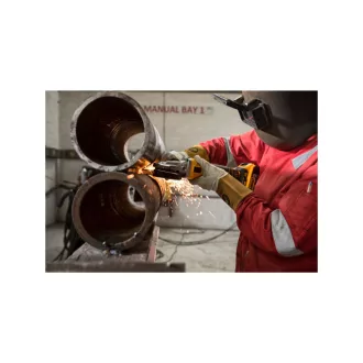   DEWALT Polizor unghiular fără fir 125 mm 18 V fără perie de cărbune (fără baterie + încărcător, TSTAK) DCG405FNT