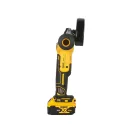 DEWALT Polizor unghiular fără fir 125 mm 18 V fără perie de cărbune 125 mm (2 x 5,0 Ah baterii + încărcător) DCG405P2
