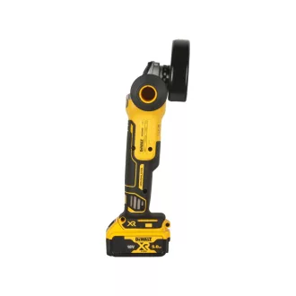   DEWALT Polizor unghiular fără fir 125 mm 18 V fără perie de cărbune (3 x 5,0 Ah baterie + încărcător + TSTAK) DCG405P