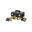 DEWALT Polizor unghiular pe baterie 125 mm 18 V (2 x 5,0 Ah Power Stack baterie + încărcător + TSTAK)