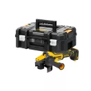 DEWALT Polizor unghiular fără fir 125 mm 18 V (fără baterie + încărcător, TSTAK) DCG409VSNT
