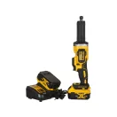 Slefuitorul drept fara fir DEWALT 18 V fara perie de carbon (2 baterii de 5,0 Ah + incarcator) DCG426P2