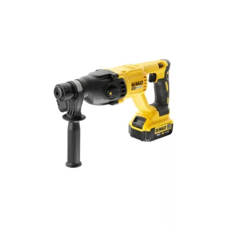   ciocan de găurit cu acumulator DEWALT 18 V fără perie de cărbune (1 x baterie de 4,0 Ah + încărcător) DCH133M1