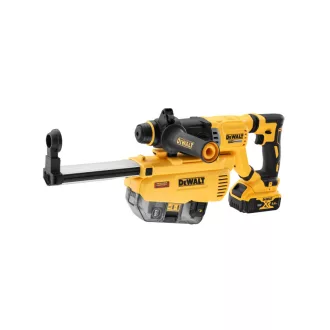   DEWALT Mașină de găurit cu acumulator 18 V SDS-Plus fără perie de cărbune (1 x baterie de 5,0 Ah + încărcător) DCH263P1
