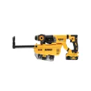 DEWALT Mașină de găurit cu acumulator 18 V SDS-Plus fără perie de cărbune (1 x baterie de 5,0 Ah + încărcător) DCH263P1