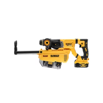   DEWALT Mașină de găurit cu acumulator 18 V SDS-Plus fără perie de cărbune (1 x baterie de 5,0 Ah + încărcător) DCH263P1