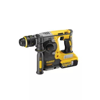   DEWALT Mașină de găurit cu acumulator 18 V fără perie de cărbune (2 x 5,0 Ah baterie + încărcător + TSTAK) DCH274P2T