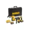 DEWALT Mașină de găurit cu acumulator 18 V fără perie de cărbune (2 x 9,0 Ah baterii + încărcător) DCH335X2