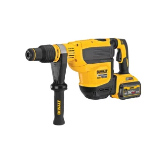   DEWALT Mașină de găurit cu acumulator 18 V fără perie de cărbune (2 x 9,0 Ah baterii + încărcător) DCH614X2