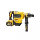 DEWALT Mașină de găurit cu acumulator 18 V fără perie de cărbune (2 x 9,0 Ah baterii + încărcător) DCH614X2
