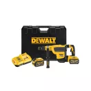 DEWALT Mașină de găurit cu acumulator 18 V fără perie de cărbune (2 x 9,0 Ah baterii + încărcător) DCH614X2