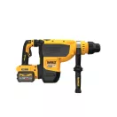 DEWALT Mașină de găurit cu acumulator 18 V fără perie de cărbune (2 baterii de 9,0 Ah + încărcător) DCH735X2