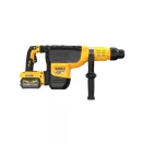 DEWALT Mașină de găurit cu acumulator 54 V fără perie de cărbune (2 x 9,0 Ah baterie + încărcător) DCH775X2