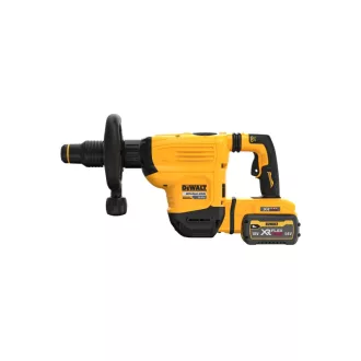   DEWALT Ciocan daltă fără fir 54 V (2 x 9,0 Ah baterie + încărcător) DCH832 x 2