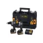 DEWALT/McLaren Pachet de putere cu acumulator de 18 V (DCD85M + DCF85M + TSTAK + 2 x 5,0 Ah acumulator + încărcător)
