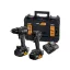 DEWALT/McLaren Pachet putere pe acumulator 18 V (DCD86M + DCF86M + TSTAK + 2 x acumulator 5,0 Ah + încărcător)