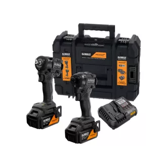   DEWALT/McLaren Pachet putere pe acumulator 18 V (DCF86M + DCF92M + TSTAK + 2 x acumulator 5,0 Ah + încărcător)