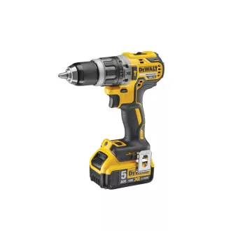   DEWALT Pachet puternic cu acumulator 18 V (DCD796 + DCF887 + 2 x acumulator 5,0 Ah + încărcător + geantă)