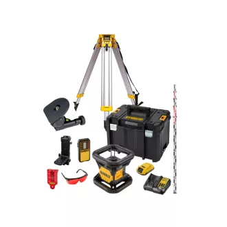 Set laser rotativ fără fir DEWALT 18 V DCK374D1R