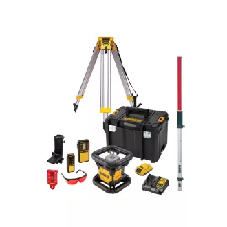 Set laser rotativ fără fir DEWALT 18 V DCK374D1R