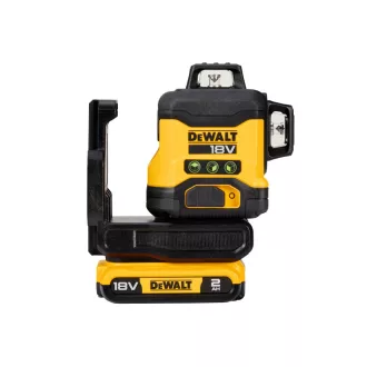   DEWALT Laser cu 3 planuri fără fir (verde) 18 V (1 baterie de 2,0 Ah + încărcător) DCLE34031D1