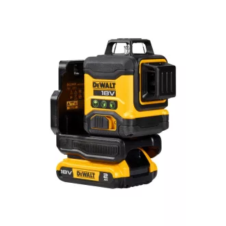   DEWALT Laser cu 3 planuri fără fir (verde) 18 V (1 baterie de 2,0 Ah + încărcător) DCLE34031D1