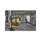 DEWALT Laser cu 3 planuri fără fir (verde) 18 V (1 baterie de 2,0 Ah + încărcător) DCLE34031D1