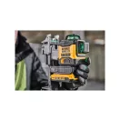 DEWALT Laser cu 3 planuri fără fir (verde) 18 V (1 baterie de 2,0 Ah + încărcător) DCLE34031D1