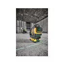 DEWALT Laser cu 3 planuri fără fir (verde) 18 V (fără baterie + încărcător) DCLE34031N