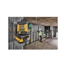 DEWALT Laser cu 3 planuri fără fir (verde) 18 V (fără baterie + încărcător) DCLE34031N