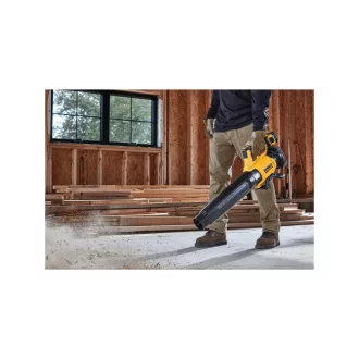   DEWALT Suflantă de frunze fără fir 18 V (1 x baterie de 5,0 Ah + încărcător) DCMBL562P1